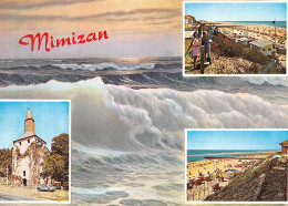 MIMIZAN   Diverses Vues     27 (scan Recto Verso)MH2969 - Mimizan Plage