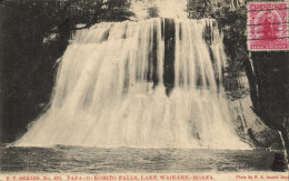 PC NEW ZEALAND PAPA-O-KORITO FALLS LAKE WAIKARE-MOANA, VINTAGE PC (b53658) - Nouvelle-Zélande