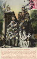 PC NEW ZEALAND GROUP OF MAORIS FROM PUKETERAKI, VINTAGE POSTCARD (b53633) - New Zealand