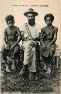 PC NEW GUINEA, BROTHER GEORGES, Vintage Postcard (b53617) - Papua Nueva Guinea