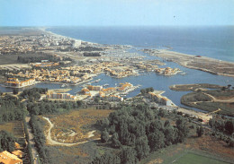 SAINT CYPRIEN PLAGE  Vue Aérienne - Les Marinas Des Capellans   1 (scan Recto Verso)MH2971 - Saint Cyprien