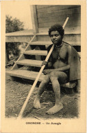 PC NEW GUINEA, ONONGHE, UN AVEUGLE, Vintage Postcard (b53597) - Papua Nuova Guinea