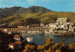 CERBERE  Poste Frontière Douanes Françaises - Vue Générale De La Ville Et Les Mimosas 35 (scan Recto Verso)MH2971 - Cerbere