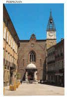PERPIGNAN  Place Gambetta Et La Cathédrale St Jean    4  (scan Recto Verso)MH2972 - Perpignan