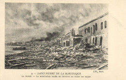 PC MARTINIQUE CARIBBEAN SAINT-PIERRE DISASTER, VINTAGE POSTCARD (b53489) - Other & Unclassified