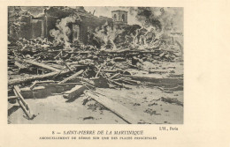 PC MARTINIQUE CARIBBEAN SAINT-PIERRE DISASTER, VINTAGE POSTCARD (b53487) - Other & Unclassified