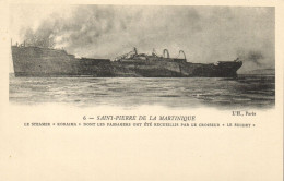 PC MARTINIQUE CARIBBEAN SAINT-PIERRE DISASTER, VINTAGE POSTCARD (b53482) - Sonstige & Ohne Zuordnung