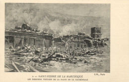 PC MARTINIQUE CARIBBEAN SAINT-PIERRE DISASTER, VINTAGE POSTCARD (b53481) - Autres & Non Classés