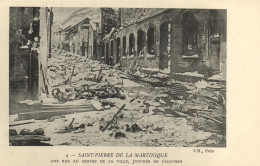 PC MARTINIQUE CARIBBEAN SAINT-PIERRE DISASTER, VINTAGE POSTCARD (b53474) - Other & Unclassified