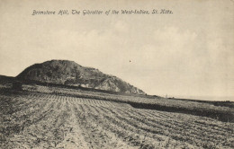 PC SAINT KITTS CARIBBEAN BRIMSTONE HILL, VINTAGE POSTCARD (b53447) - Islas Vírgenes Británicas