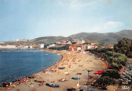 BANYULS SUR MER   Vue Générale De La Plage. Au Fond, Le Port Et Laboratoire ARAGO     16 (scan Recto Verso)MH2973 - Banyuls Sur Mer