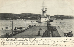 PC CPA RUSSIA CHINA VLADIVOSTOK HARBOUR SHIP, VINTAGE POSTCARD (b53426) - China