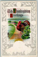 10684207 - Erntedankfest Truthahn Lithographie - Thanksgiving