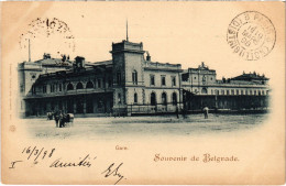 PC SERBIA BEOGRAD BELGRADE RAILWAY STATION (a57568) - Serbien