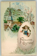 39677507 - Frau Landschaft - Easter