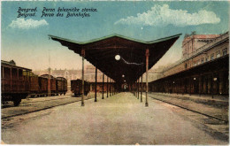 PC SERBIA BEOGRAD BELGRADE RAILWAY STATION PERON (a57456) - Serbie