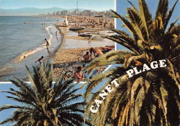 CANET PLAGE   La Plage, Les Palmiers        21 (scan Recto Verso)MH2977 - Canet Plage