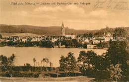 73479595 Buckow Maerkische Schweiz Panorama Mit Buckowsee Und Anlagen Buckow Mae - Altri & Non Classificati