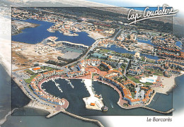 PORT-BARCARES  CAP COUDALERE   Vue Aérienne          16 (scan Recto Verso)MH2980 - Port Barcares