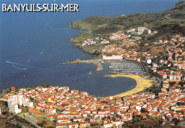 BANYULS SUR MER  Vue Générale Aérienne   28 (scan Recto Verso)MH2980 - Banyuls Sur Mer