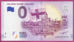 0-Euro LEAC 2018-1 HELSINKI SUOMI - FINLAND - Essais Privés / Non-officiels