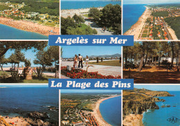 ARGELES SUR MER    LE RACOU La Plage Des Pins 9 Vues              23 (scan Recto Verso)MH2982 - Argeles Sur Mer