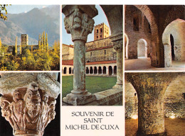 SAINT MICHEL DE CUXA  Multivues De L'abbaye    37 (scan Recto Verso)MH2982 - Saint Cyprien