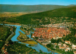 73479114 Hann. Muenden Zusammenfluss Von Werra Und Fulda Zur Weser Fliegeraufnah - Hannoversch Muenden