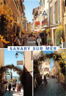 SANARY SUR MER  Les Rues Du Village Lors De La Fête Du Genêt        50 (scan Recto Verso)MH2987 - Sanary-sur-Mer