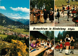 73479080 Bad Hindelang Gesamtansicht Mit Alpenpanorama Volkstanz Brauchtum Bad H - Hindelang