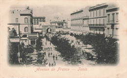 TUNIS - AVENUE DE FRANCE - Tunesien