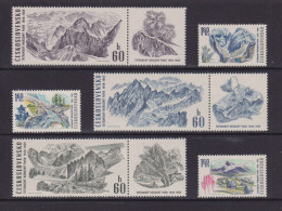 CZECHOSLOVAKIA  - 1969 Tatra National Park Set Never Hinged Mint - Unused Stamps