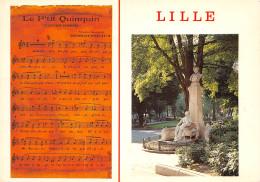 59  LILLE  Chanson Du Petit Quinquin  L'canchon Dormoire P'tit Quinquin   52 (scan Recto Verso)MH2994 - Lille