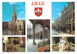 59 LILLE  Multivue Et Blason De La Ville   12 (scan Recto Verso)MH2995 - Lille