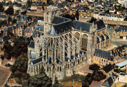 72 LE MANS  Cathédrale SAINT JULIEN Vue D'avion    10 (scan Recto Verso)MH2996 - Le Mans