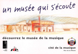 75 PARIS 221 Av Jean JAURES La Cité De La Musique PUB Publicité   52 (scan Recto Verso)MH2997 - Pubblicitari