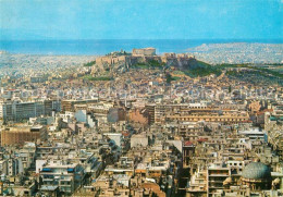 73478096 Athenes Athen Blick Auf Phalere Akropolis Fliegeraufnahme Athenes Athen - Grecia