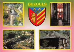 12  BOZOULS Divers Vues Et BLASON De La Ville  49 (scan Recto Verso)MH2999 - Bozouls