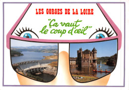 42-LES GORGES DE LA LOIRE-N°C4099-C/0163 - Altri & Non Classificati