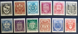 FRANCE                             N° 526/537                               NEUF** - Unused Stamps