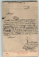 39432407 - Nr. 33  Lettre D`Anne De La Rochejaquelein Offrant Comme Otage Anno 1791 Politik - Other & Unclassified