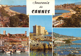 CANNES  Multi Vue  45 (scan Recto Verso)MH2906UND - Cannes