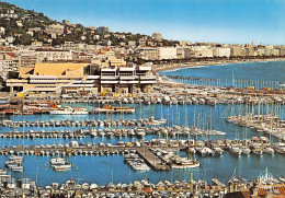 CANNES  Le Port Avec Le Nouveau Palais Des Congres Et Des Festivals  48 (scan Recto Verso)MH2906UND - Cannes