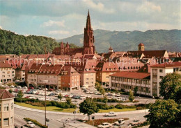 73477938 Freiburg Breisgau Fahnenbergplatz Blick Zum Muenster Freiburg Breisgau - Freiburg I. Br.