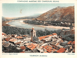 TOURNON Compagnie Maritime Des Chargeurs  21  (scan Recto Verso)MH2910BIS - Tournon