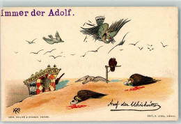 13443907 - Politik Karikatur Sign. RP Auf Der Uhuhuette - Autres & Non Classés