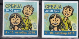 Serbia 2010 Children Week Tax Charity Surcharge Self-adhesive Sticker - Serbien