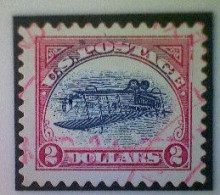 United States, Scott #4806a, Used(o), 2013, Inverted Jenny, Single, $2, Blue, Black, And Red - Usati