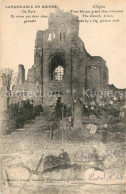 73477541 Langemarck Ruinen Eglise Langemarck - Sonstige & Ohne Zuordnung