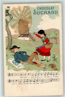 13462007 - Schokolade Kinder Windmuehle   Liederkarte Nr. 4  Meunier Tu Dors Ton Moulin - Werbepostkarten